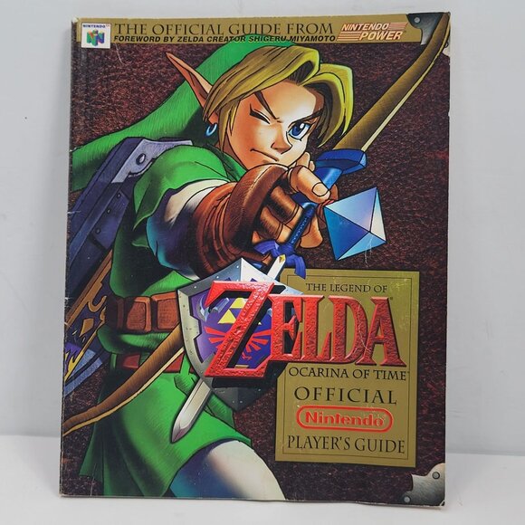 The Legend Of Zelda Ocarina Of Time Official Nintendo Players Guide Vintage 1998 - Picture 1 of 11